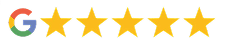 5 star Google rating